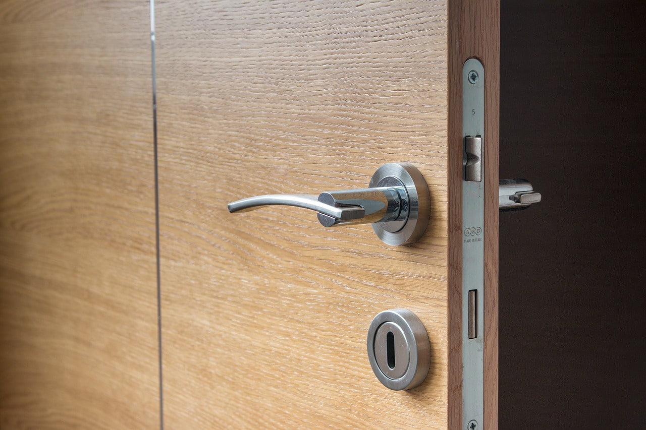 Unlocked Door | Home Security Alarm In Colchester