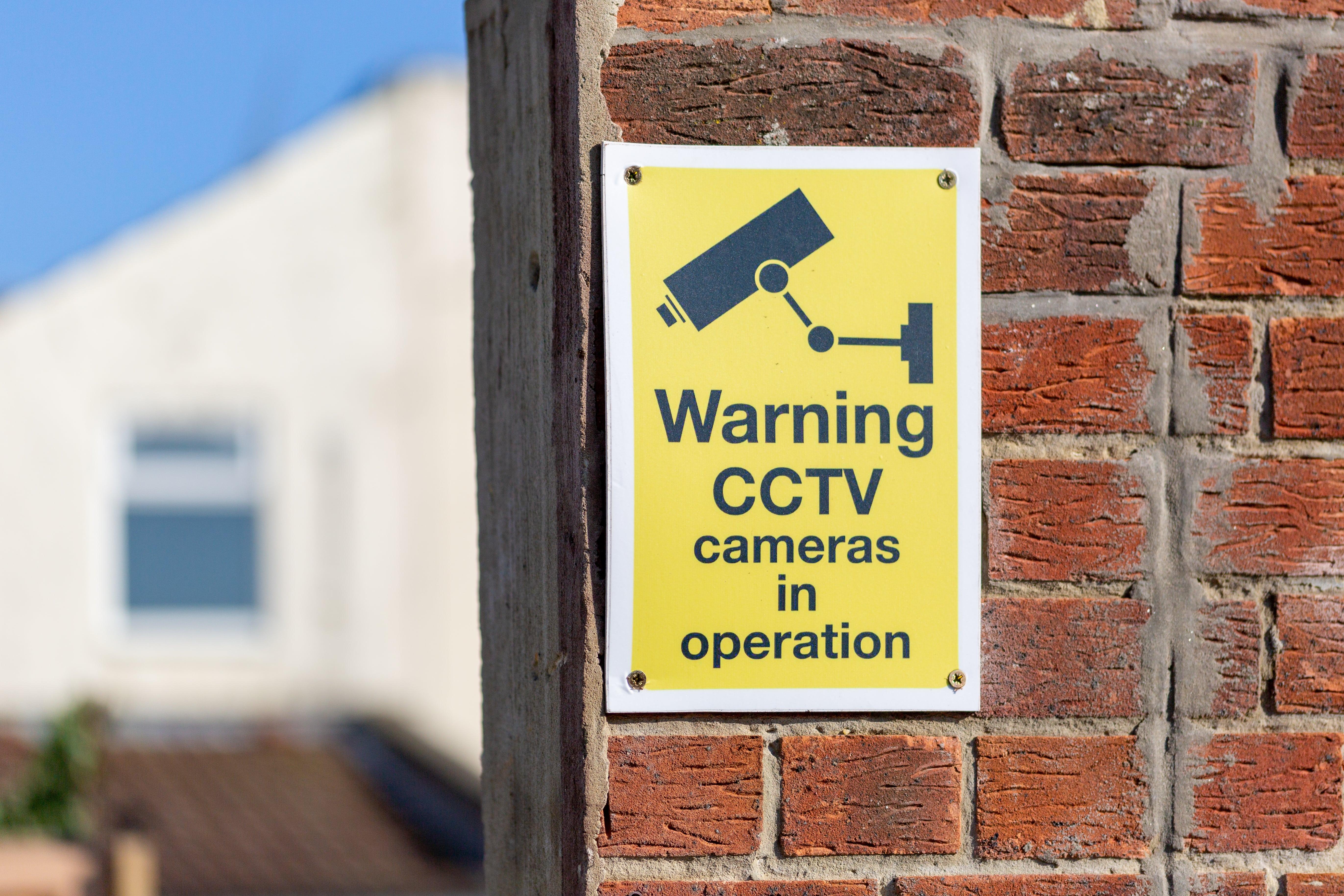 The Psychology of Security- Security sign- CCTV