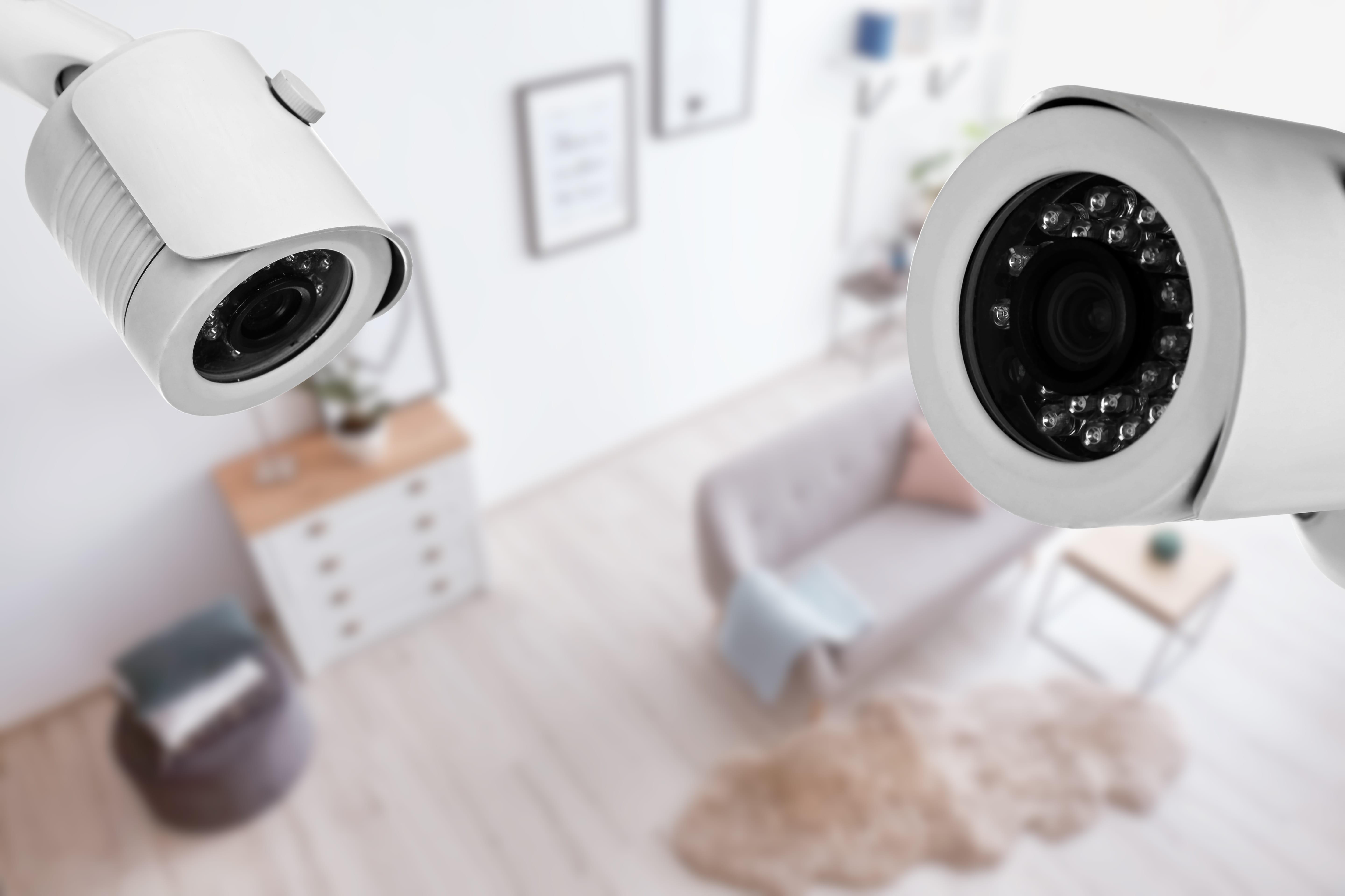  Home CCTV Installation with modern indoor security cameras protecting a residential property.
